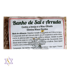 Banho de Sal e Arruda - 200gr