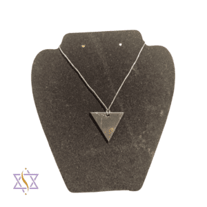 Colar Triângulo de Shungite