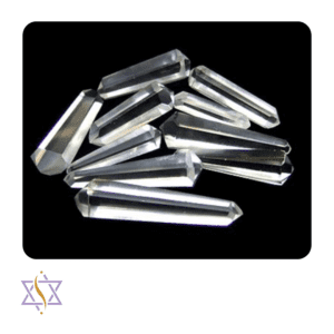Cristal de Quartzo Biterminado - 3/4cm
