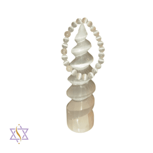 Pulseira Selenite e Quartzo Rosa (8mm)