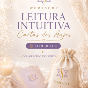 Workshop Leitura Intuitiva Cartas dos Anjos - 1ªEdição - 11 JULHO - PRESENCIAL / EM DIRETO